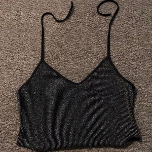 shein size small halter crop top